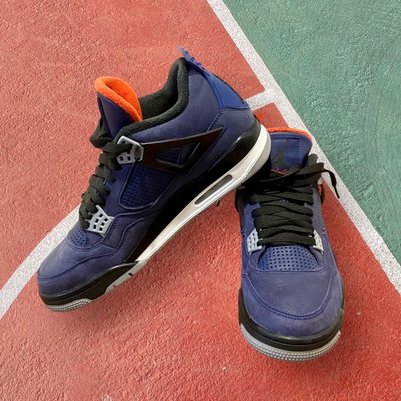 Air Jordan 4 Retro WNTR Loyal Blue 2019 10.5 Super Clean - Picture 2 of 16